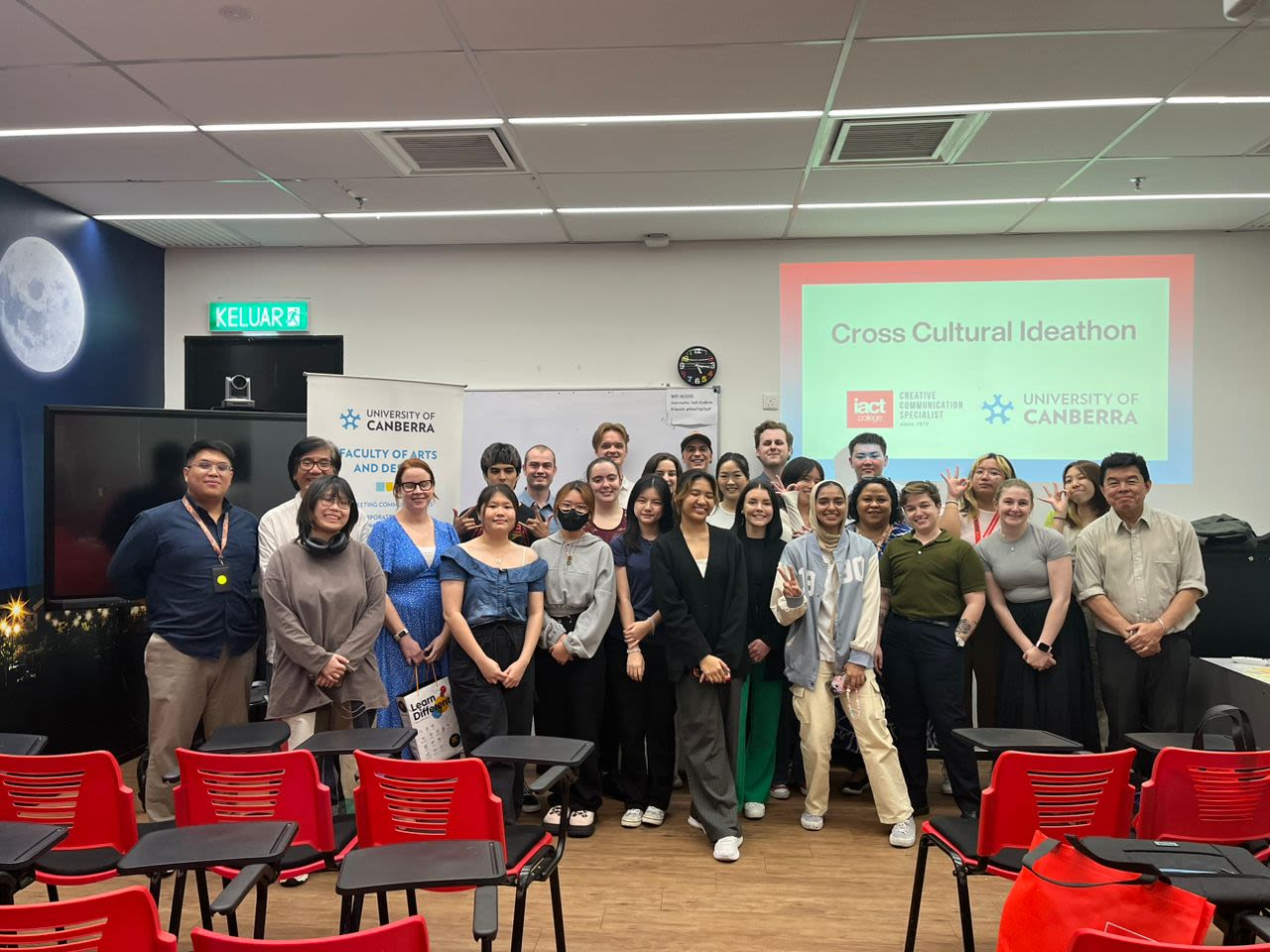 IACT & University of Canberra’s Cross Culture Ideation Workshop