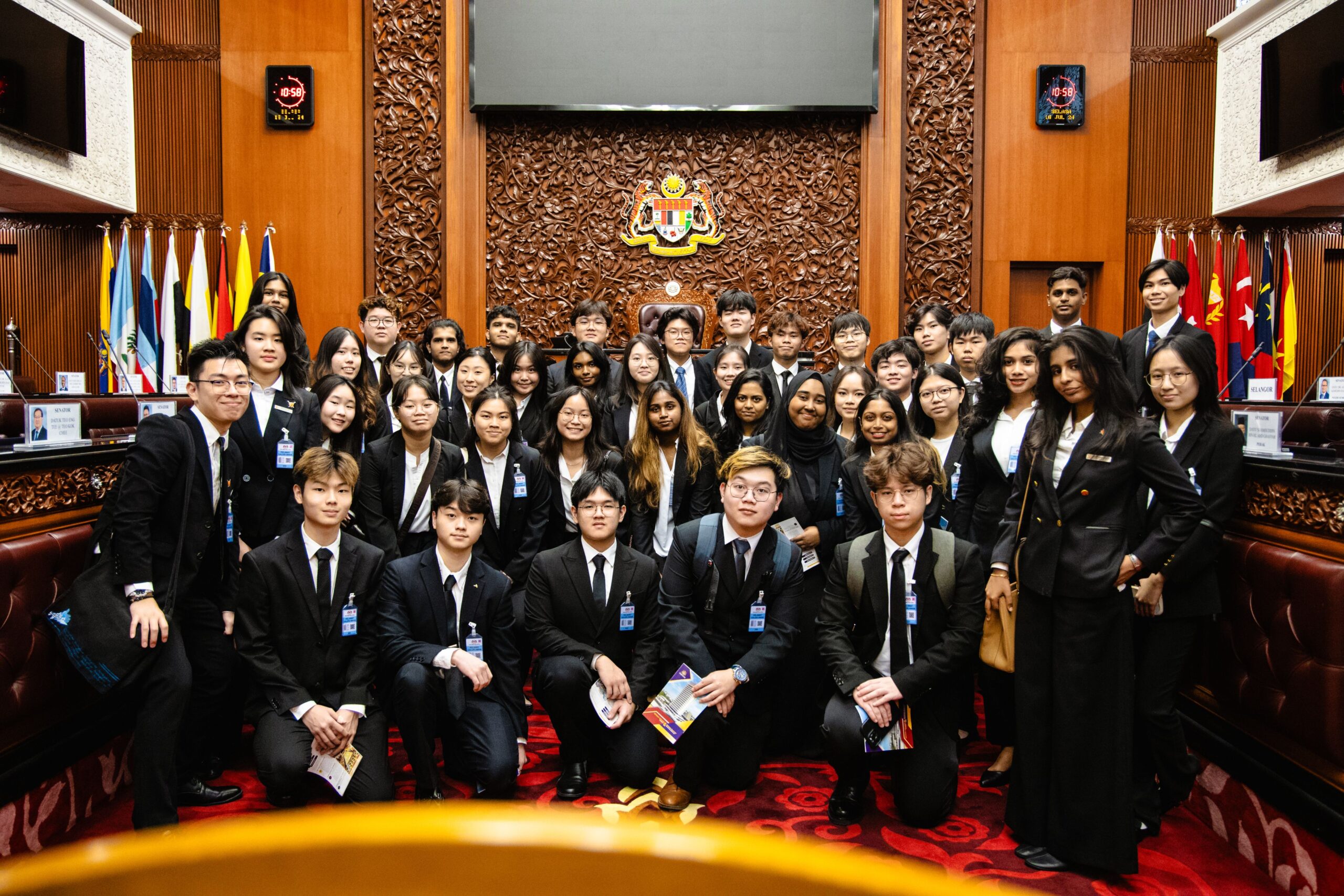 BAC Law Society Visits Parliament