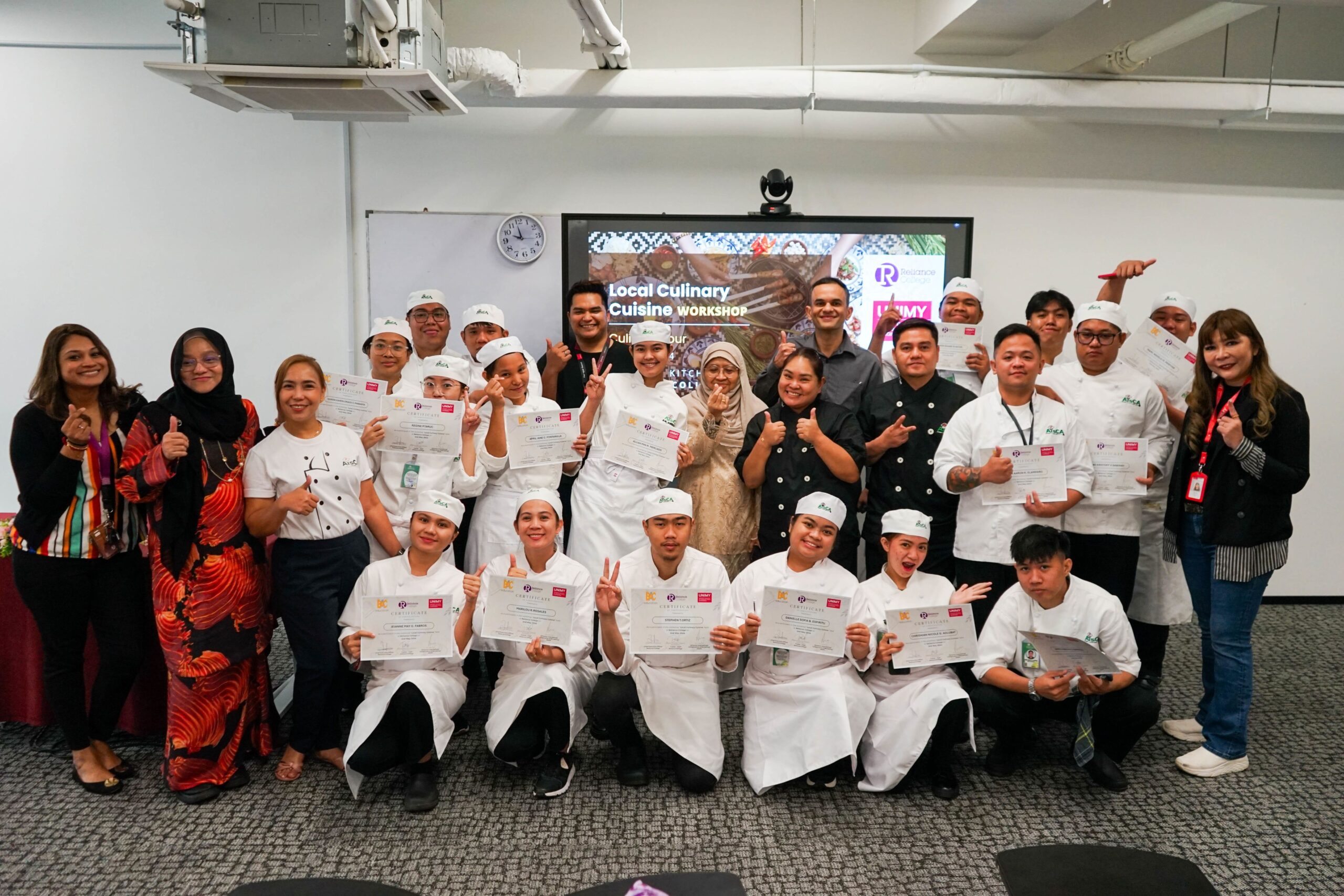 Reliance College Welcomes AISCA Philippines with a Culinary Workshop