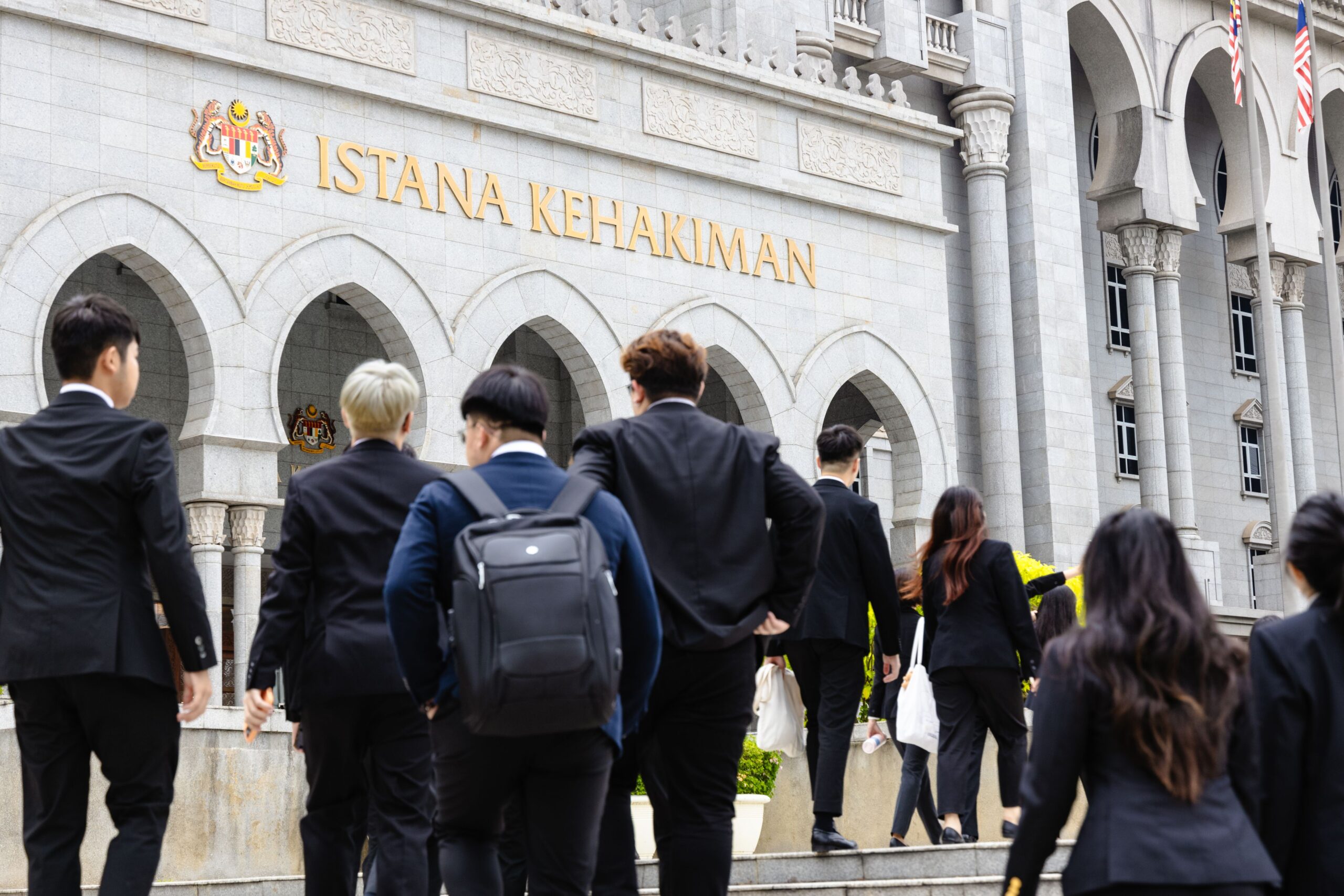 BAC Law Society Visits Palace of Justice